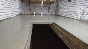 Бетонный пол в гараже - поэтапная заливка